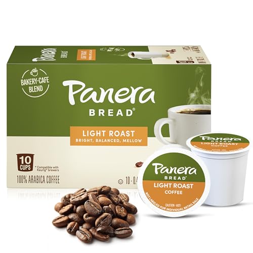 Panera Bread Light Roast Breakfast Blend Coffee Pods, 10 Count
