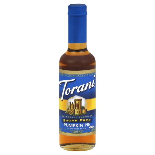 Torani Sugar-Free Pumpkin Pie Coffee Syrup, 12.7 oz
