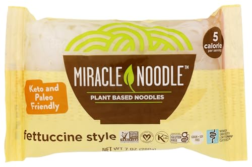 Miracle Noodle Shirataki Fettuccini, 7 oz