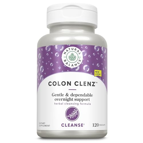 Natural Balance Colon Clenz Overnight Formula, 120 VegCaps