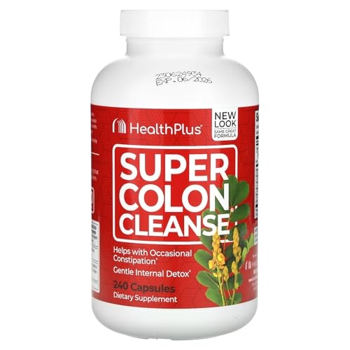 Health Plus Super Colon Cleanse, 530 mg, 240 Capsules