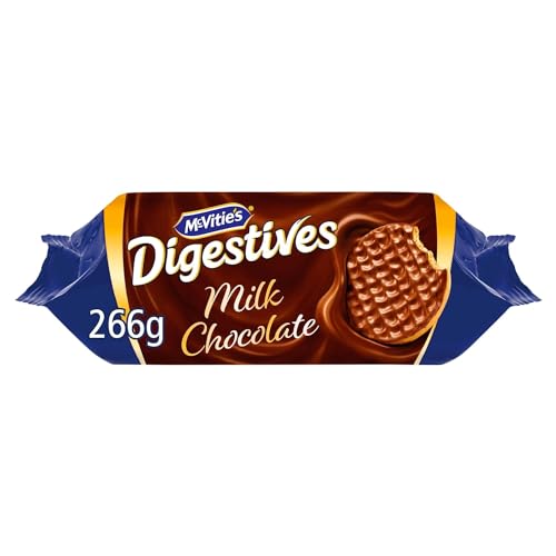 McVitie's Milk Chocolate Digestives Roll, 266 g (Pack of 2)