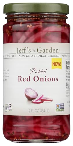 Jeff's Garden Pickled Red Onions, 12 fl oz