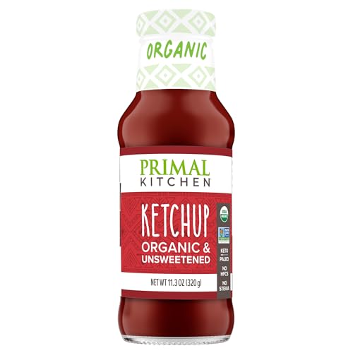 Primal Kitchen Organic Unsweetened Ketchup, 11.3 oz