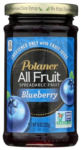 Polaner All Fruit with Fiber Blueberry Spreadable Fruit, 10 oz
