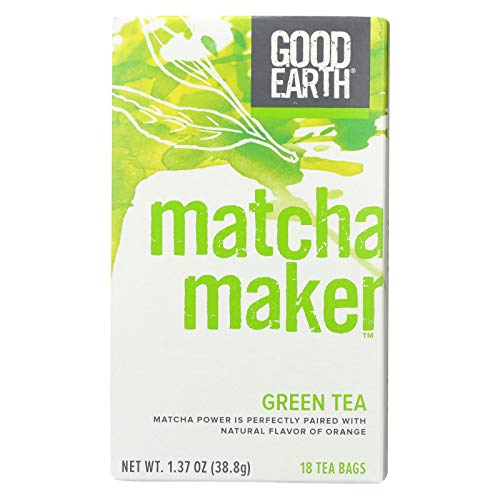Good Earth Matcha Maker Tea, 18 Count (Pack of 3)