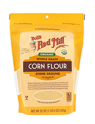 Bob's Red Mill Organic Corn Flour, 22 oz