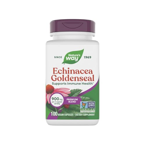 Nature's Way Echinacea Goldenseal, 100 Capsules