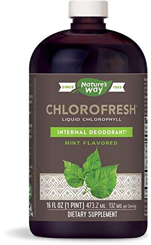 Nature's Way Chlorofresh Liquid Chlorophyll, Mint, 16 fl oz (Pack of 2)