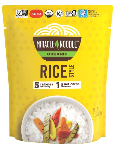 Miracle Noodle Ready to Eat Organic Rice, 7 oz (Pack of 6)