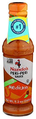 Nando's Peri-Peri Sauce, Medium, 9.1 fl oz