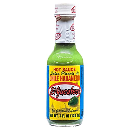 El Yucateco Green Chile Habanero Sauce, 4 oz
