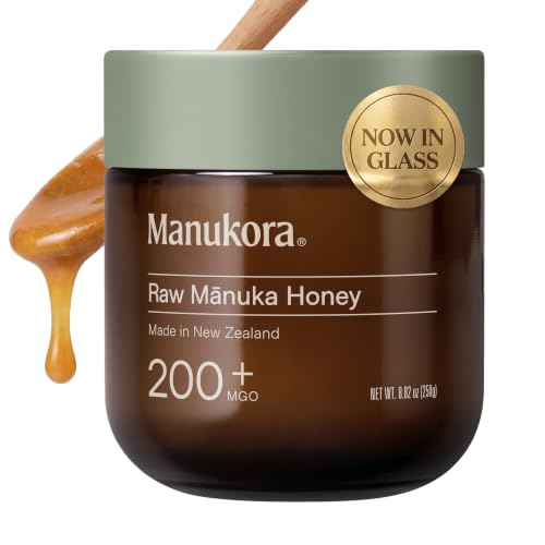 Manukora Raw Manuka Honey MGO 200+, 250 g (8.82 oz)