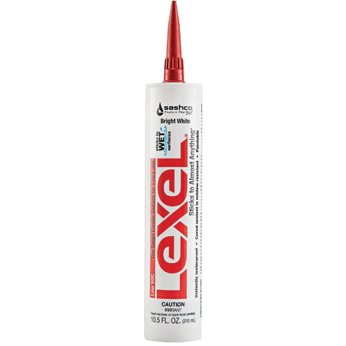 Lexel White Sealant, 10.5 oz