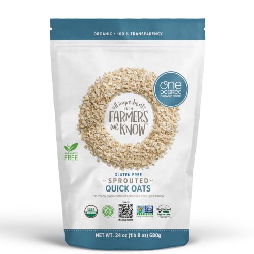 One Degree Organics Sprouted Quick Oats, 24 oz