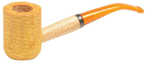 Missouri Meerschaum Legend 5th Avenue Bent Stem Corncob Pipe