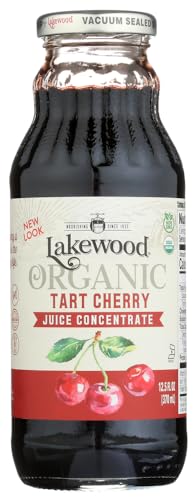 Lakewood Organic Black Cherry Concentrate Juice, 12.5 oz (Pack of 6)