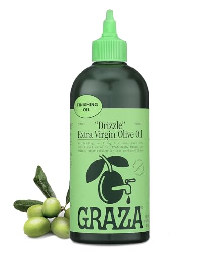 Graza Drizzle Extra Virgin Olive Oil, Squeeze Bottle, 16.9 fl oz