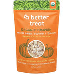 A Better Treat Freeze Dried Organic Pumpkin Treats for Dogs and Cats