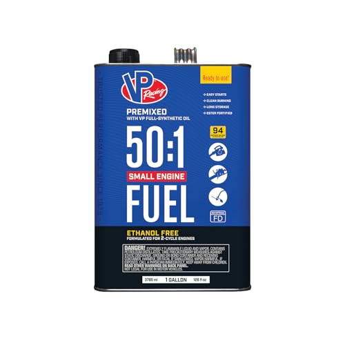 VP Racing Fuels Premixed 50:1 2-Cycle Small Engine Fuel, 1 Gallon