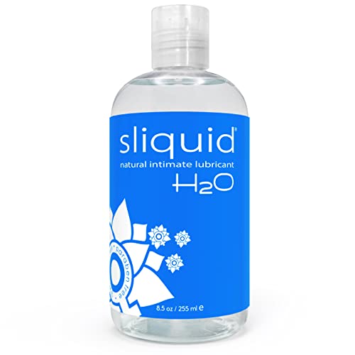 Sliquid H2O Water Based Lube, Glycerin Free Clear Gel, 8.5 fl oz