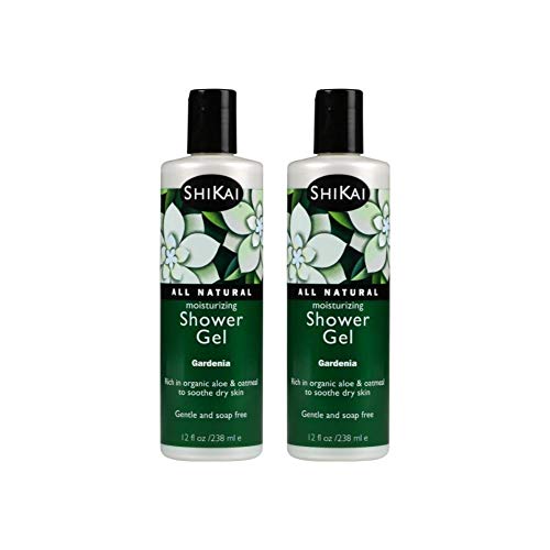 ShiKai Daily Moisturizing Shower Gel, Gardenia, 12 oz (Pack of 2)