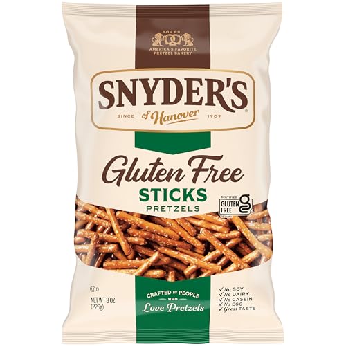 Snyder's of Hanover Gluten Free Pretzel Sticks, 8 oz