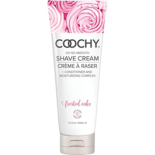 Coochy Moisturizing Shave Cream, Frosted Cake, 7.2 oz