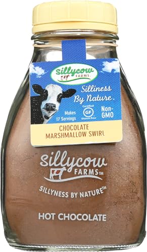 Silly Cow Farms Marshmallow Swirl Hot Chocolate Mix, 16.9 oz