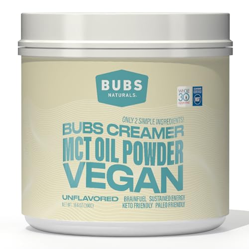 BUBS Naturals MCT Oil Powder, 10.6 oz