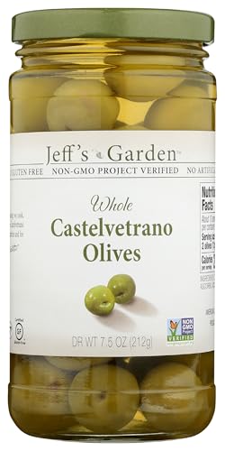 Jeff's Garden Castelvetrano Whole Olives, 7.5 oz