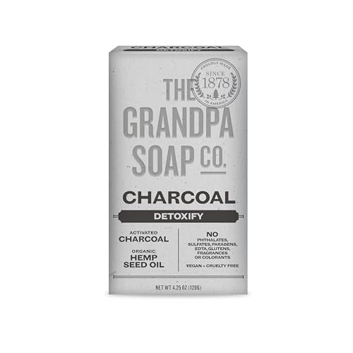 Grandpa's Charcoal Soap, 4.25 oz