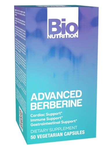 Bio Nutrition Advanced Berberine, 50 Vegetarian Capsules