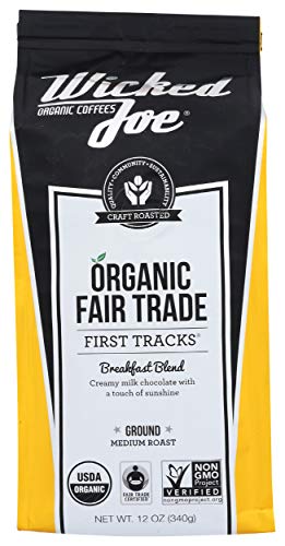 Wicked Joe Breakfast Blend Ground Coffee, 12 oz