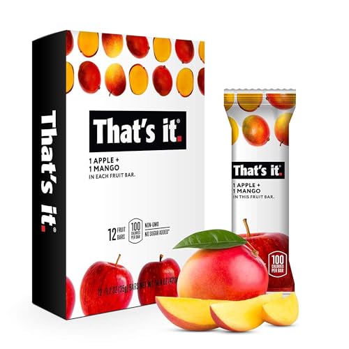That's it. Apple and Mango Fruit Bars (Pack of 12)
