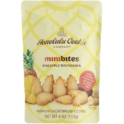 Honolulu Cookie Pineapple Macadamia Cookies, 4 oz