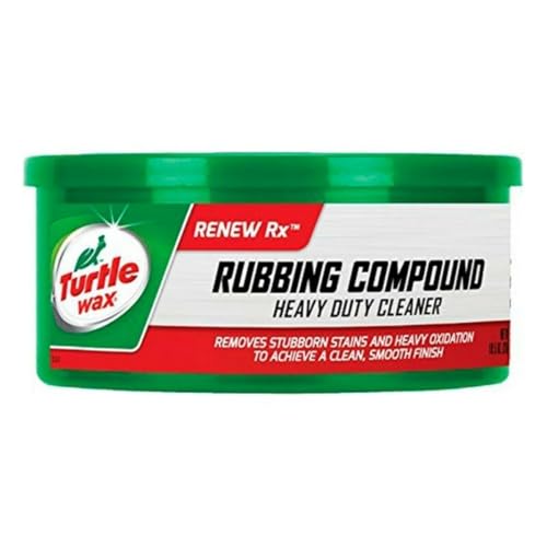 Turtle Wax Rubbing Compound, Heavy Duty Cleaner, 10.5 oz (T230A)