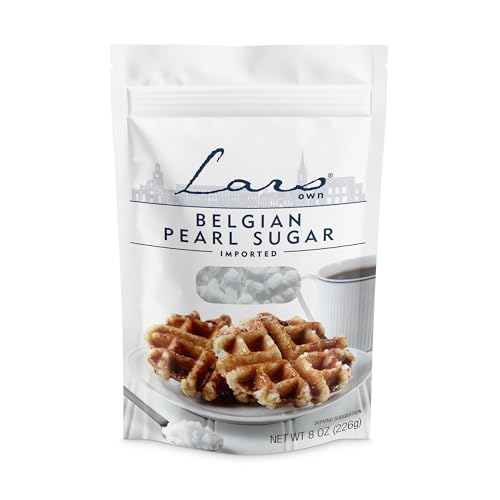 Lars Own Belgian Pearl Sugar, 8 oz Resealable Pouch
