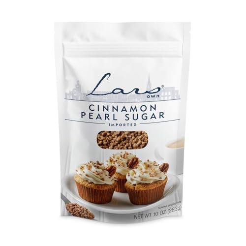 Lars Own Cinnamon Pearl Sugar, 10 oz Resealable Pouch