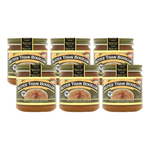 Better Than Bouillon Vegetarian No Chicken Base, 8 oz (Pack of 6)