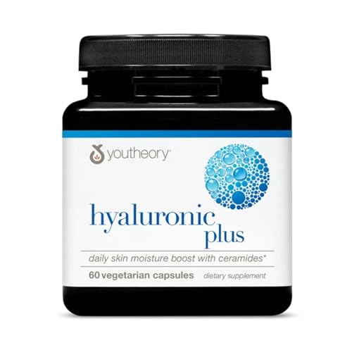 Youtheory Hyaluronic Acid Plus, 60 Vegetarian Capsules