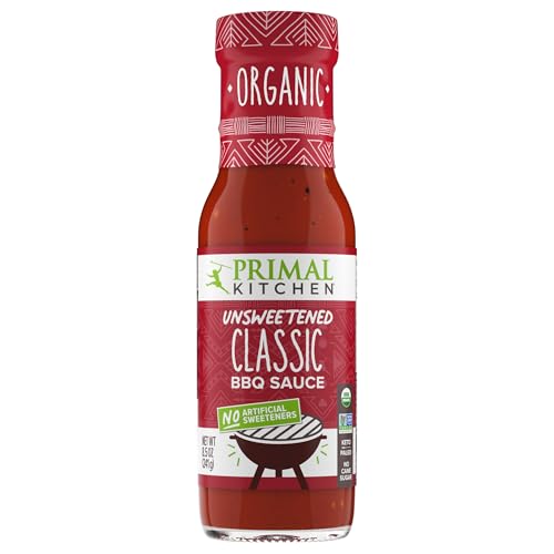 Primal Kitchen Organic Unsweetened Classic BBQ Sauce, 8.5 oz