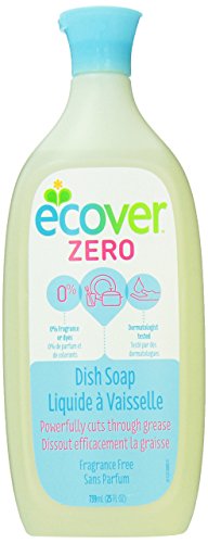 Method Fresh Ecover Natural Liquid Dish Soap, Fragrance Free, 25 oz
