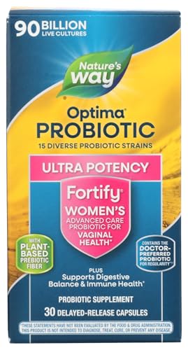 Nature's Way Fortify Optima Women's Daily Probiotic, 30 Capsules