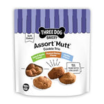 Three Dog Bakery AssortMutt Trio Dog Treats Variety Pack, 48 oz