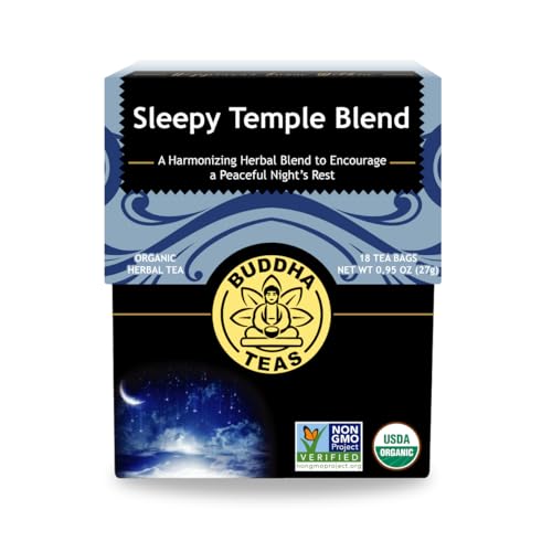 Buddha Teas Organic Sleepy Temple Blend Tea