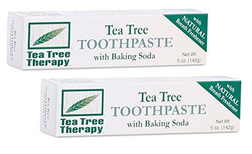 Tea Tree Therapy Toothpaste with Baking Soda, 5 oz (Pack of 2)