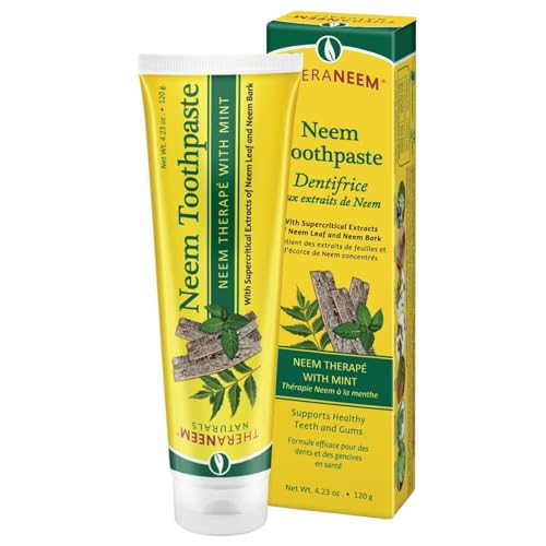 TheraNeem Neem Toothpaste, Fluoride Free, 4.23 oz
