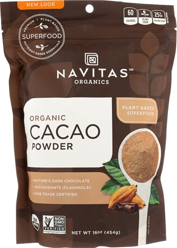Navitas Organics Cacao Powder, 1 lb