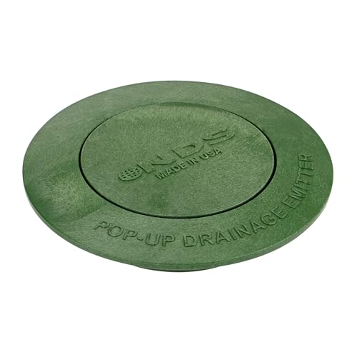 NDS 420C Pop-Up Drainage Emitter, 3-Inch and 4-Inch, Green